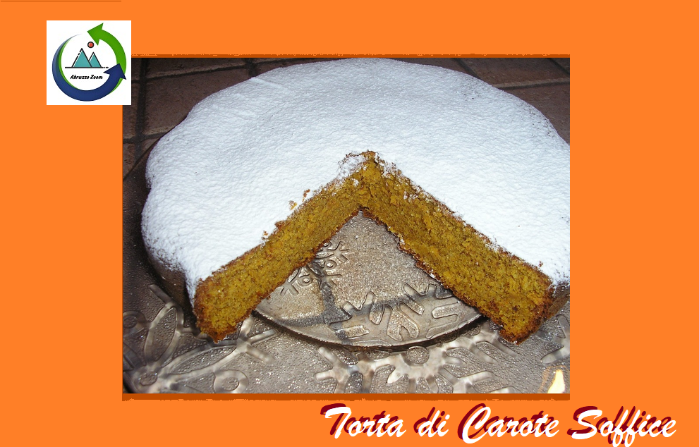 Torta di carote soffice